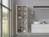 PLATAN ROOM Badezimmer Hängeschrank Badschrank 160 cm hoch Produktbild-Vorschau 2