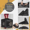 Faltbare Hundebox Schwarz Transporttasche Transportbox Produktbild-Vorschau 3