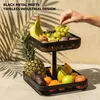 : Portafrutta/contenitore per pane a due piani, angolare, Anteprima dell’immagine prodotto 4