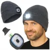 Wintermütze mit LED-Taschenlampe und Arbeitsleuchte zum Produktbild-Vorschau 3