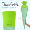 itenga Bastelschultüte 70cm mit Filzverschluss MINT Produktbild-Vorschau 5