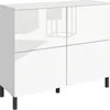 Kommode "Haama" 4-türig, weiß-glänzend Produktbild-Vorschau 2
