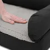 letto ortopedico per cani 100 x 70 x 27 cm con schienale Anteprima dell’immagine prodotto 7