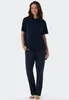 Schiesser Damen Schlafshirt Kurzarm Baumwolle - Mix + Relax Produktbild-Vorschau 14