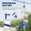 VEVOR zipline set pre deti a dospelých, 16,7 m dlhý zipline Náhľad obrázku produktu 4