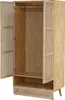 An open wardrobe with a hanging rail and a shelf. Anteprima dell’immagine prodotto