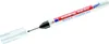 A carpenter pen with its cap off, lying on a white background. Produktbild-Vorschau