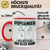 Popsänger Tasse Geschenk für Popsänger Der Mann Der Alles Produktbild-Vorschau 3