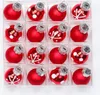 Weihnachtskugeln Merry Red | Ø 2 cm | 16 Stück | Glas | Rot Produktbild-Vorschau 2