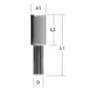 Fresa per scanalature Makita a doppio taglio 16 mm D-47569 Anteprima dell’immagine prodotto 2