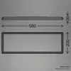 Briloner Slim Plafoniera LED, retroilluminata, piatta, Anteprima dell’immagine prodotto 15