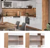 Mobile da cucina in vetro Vicco R-Line Bianco lucido 80 cm, Anteprima dell’immagine prodotto 2