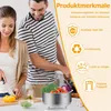 Dampfgarer Einsatz Edelstahl 304, D?mpfeinsatz fš¹r Topf, Produktbild-Vorschau 4