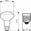 Ampoule pour miroir 60 W R80 E27 Voir les images du produit 2