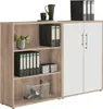 Aktenschrank TABOR 1 niedrig in Eiche Sonoma / weiß matt, Produktbild-Vorschau 1
