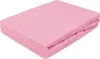 A folded pink fitted sheet on a white background. Náhled obrázku produktu
