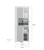 Highboardvitrine ADOLA Produktbild-Vorschau 4