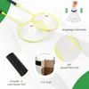 COSTWAY Badminton-Set mit Schlägern, tragbares Produktbild-Vorschau 6