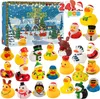 Adventskalender 2023,24 Stk Gummienten Gelbe Ente Spielzeug Produktbild-Vorschau 1