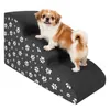 Domarex DOGGURU Grau Pfoten Hundetreppe 3 Stufen 60x30x40 Produktbild-Vorschau 7