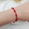 2 Stück Lucky Red String Armbänder 7 Knoten Schutz Seil Produktbild-Vorschau 6