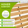 Juskys Gartenbank Modena – 2-Sitzer Holzbank mit Armlehnen Produktbild-Vorschau 8