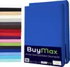 Buymax Spannbettlaken 80x200cm Doppelpack 100% Baumwolle Produktbild-Vorschau 1