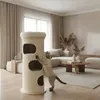 PetRhein Kratztonne 110cm,Kratzbaum aus Bambus und Sisal Produktbild-Vorschau 5