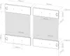Küchenfront Vicco R-Line Weiß Landhaus 79.2 x 59 cm Produktbild-Vorschau 2