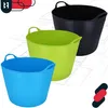 KOTARBAU® Abbeveratoio in gomma elastica 42L Verde Fluo con Anteprima dell’immagine prodotto 8