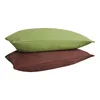 Kissenbezug Canada 50x50 cm kiwi grün elegant meliert Deko Produktbild-Vorschau 4
