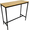 BEGRYF Barový stôl z kovu, čierny, dubový, 100 x 40 x 90 Náhľad obrázku produktu 7