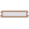 vidaXL Protezione letto bambino taupe 150x42 cm poliestere Anteprima dell’immagine prodotto 3