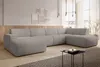 AX LIVING Canapé XXL en forme de U Didim Beige 378cm de Voir les images du produit 1
