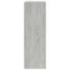 vidaXL Bibliothèque gris béton 60x24x74,5 cm Bois composite Voir les images du produit 11