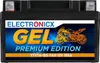 Electronicx GEL Motorradbatterie YTX7A-BS 12V 7Ah ▶ pour Voir les images du produit 1