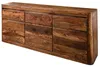 MASSIVMOEBEL24 Sideboard Sheesham 185x40x80 walnuss Produktbild-Vorschau 3