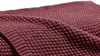 Hahn Strickdecke Wohndecke Perlmuster Marsala 130x170 cm Produktbild-Vorschau 6