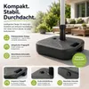 Supporti per ombrelli da giardino – Pesi per ombrelli da Anteprima dell’immagine prodotto 4