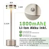 LED Tischlampe Kabellos, 1800mAh Touch Tischleuchte Produktbild-Vorschau 8