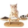 Futternapf Katze Erhöht, Futterstation Katzen 3er Set Näpfe Produktbild-Vorschau 3
