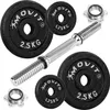 Movit® Kurzhantel Set - 10 kg, Gusseisen, Ø31mm, mit Produktbild-Vorschau 2