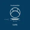 CreaTable, 22922, Univerzálna biela, Fondue tanier 4 ks, Náhľad obrázku produktu 9