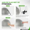 Tunturi Anti Burst Fitness bal met Pomp - Yoga bal 75 cm - Productafbeelding-voorbeeld 5