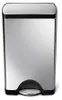simplehuman 38 Liter rechteckiger Treteimer, Produktbild-Vorschau 7