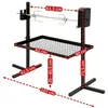 BBQ-Toro Set de brochettes mobiles 70 cm pour feu de camp, Voir les images du produit 2