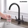 JULIE | 3 Wege Premium Schwarz matt Trinkwasser Armatur | Produktbild-Vorschau 3