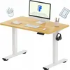 Table à hauteur réglable QE1M-4024-EUV4 en érable, 120 x 60 Voir les images du produit 1