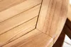 Massiver Balkontisch EMPIRE TEAK 120cm Teakholz Produktbild-Vorschau 8