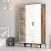 Skye Decor, Kumsal PT - Walnut, White, Kleiderstangen, Produktbild-Vorschau 4